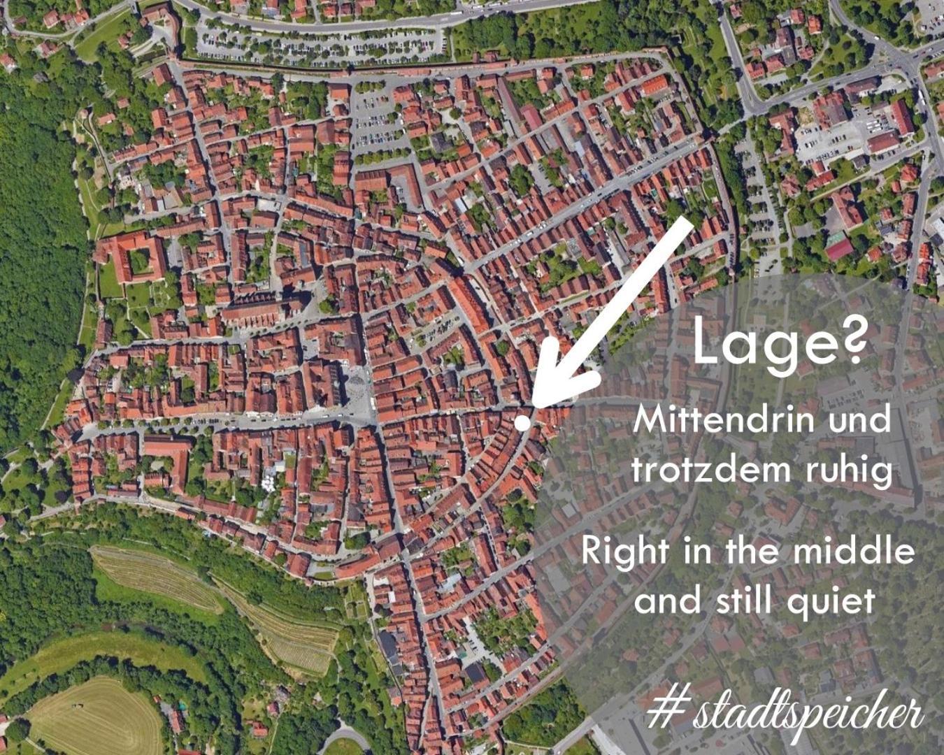 #Stadtspeicher - Suite Goldener Stern In Der Altstadt โรเทนบวร์ก อ็อบ แดร์เทาเบอร์ ภายนอก รูปภาพ