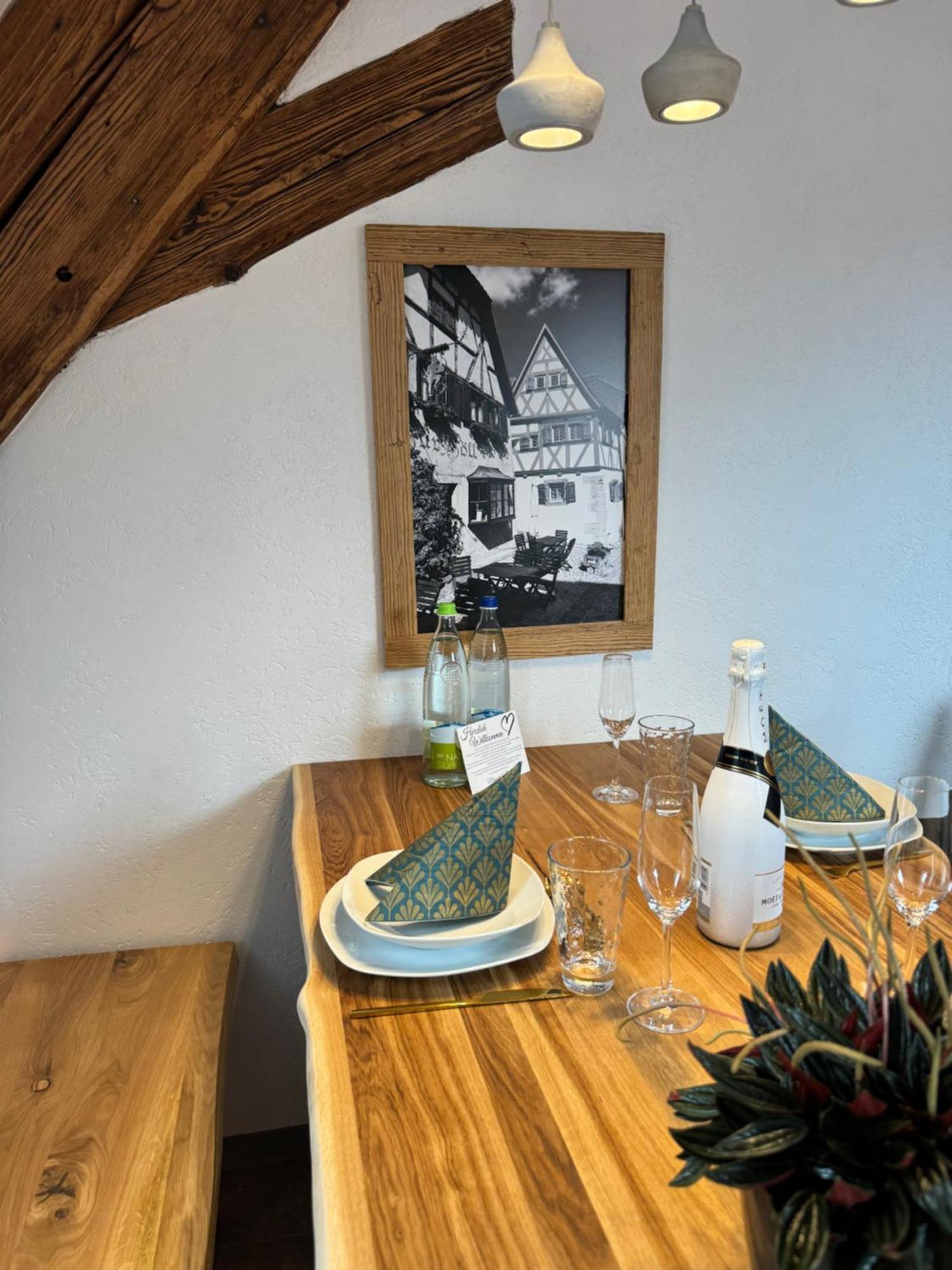 #Stadtspeicher - Suite Goldener Stern In Der Altstadt โรเทนบวร์ก อ็อบ แดร์เทาเบอร์ ภายนอก รูปภาพ